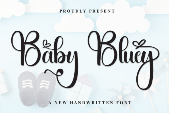 Baby Bluey: A Script Font for Elegant Branding Work