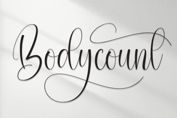Bodycount: A Script Typeface That Polishes Any Brand