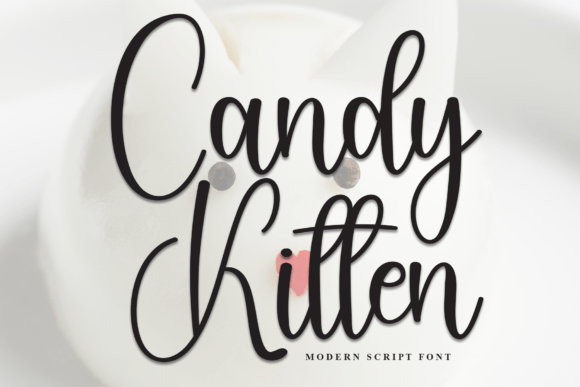 Candy Kitten: A Script Font for Small Business Branding