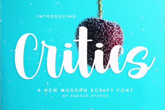 Critics Font Review: A Handwritten Typeface for Editorial Warmth