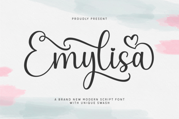 Emylisa: A Modern Script Font for Elegant Editorial Design
