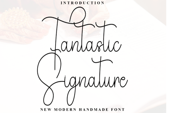 Fantastic Signature Font: A Hands-On Review for Web & Digital Design