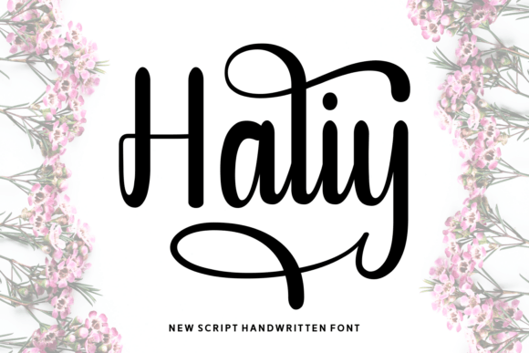 Haliy: A Script Font Built for Real Branding Work