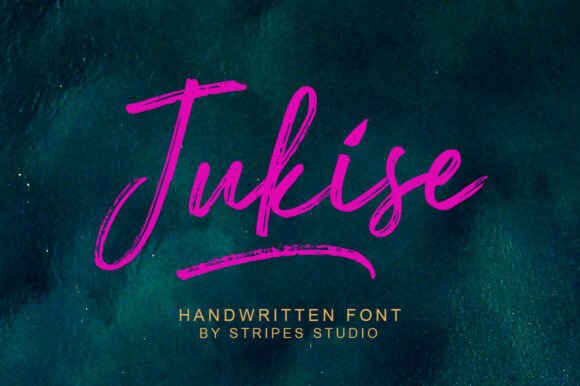 Jukise Brush Gives Web Designers a Hand-Lettered Edge