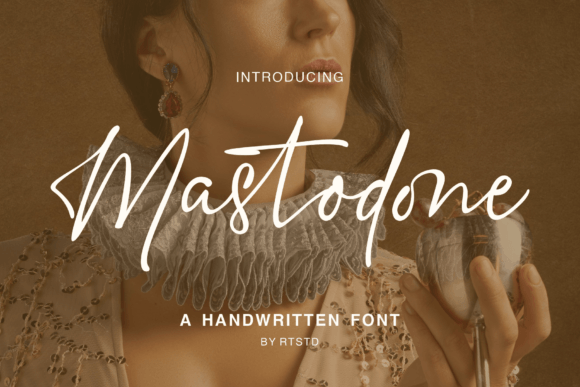 Mastodone: A Handwritten Font That Elevates Editorial Design