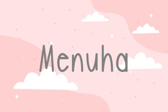 Menuha Brings Whimsical Handwritten Charm to Your Craft Projects