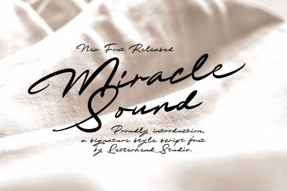 Mirable Sound: A Handwritten Script Font for Digital Branding