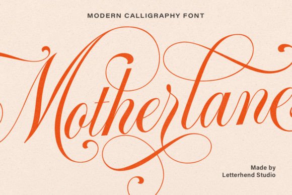 Motherlane: A Script Font That Brings Editorial Warmth to Life