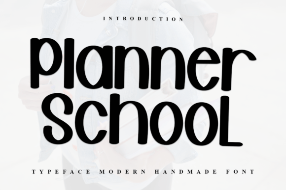 Planner School: A Handwritten Font That Brings Warmth to Editorial Design