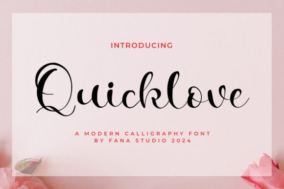 Quicklove Font: A Practical Script for Small Business Branding