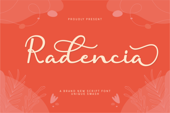 Radencia: A Script Font That Brings Editorial Warmth and Elegance