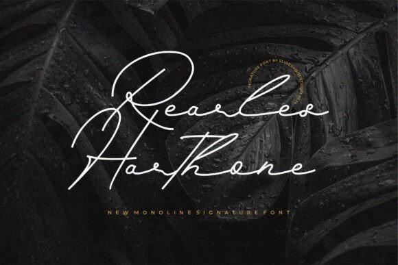 Rearles Harthone Brings Elegant Script Charm to Handmade Products