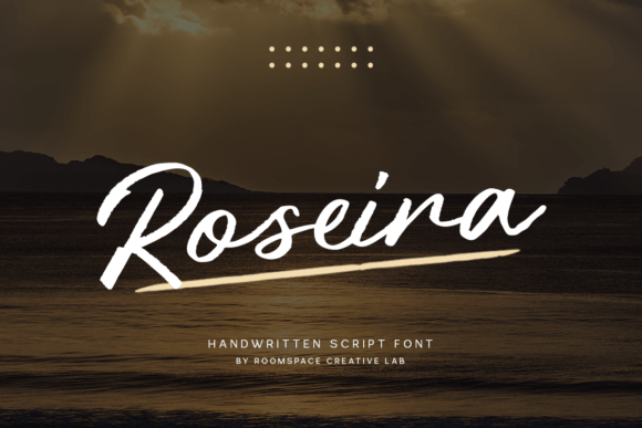 Roseira: A Handwritten Script Font for Effortless Editorial Style