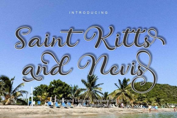 Saint Kitts and Nevis Font for Small Business Branding That Stands Out