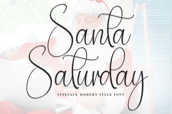 Santa Saturday: A Script Font That Brings Elegance to Branding Projects