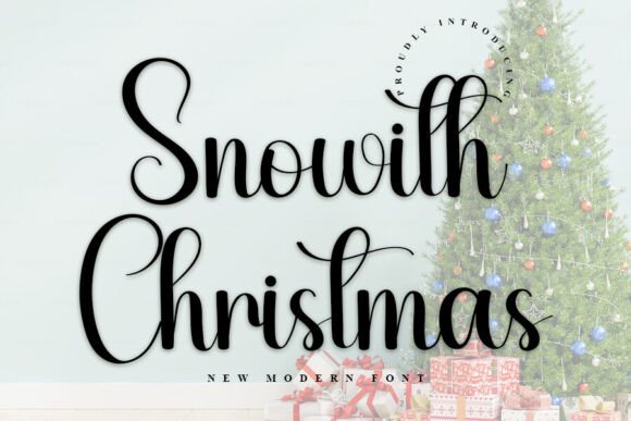 Snowith Christmas: A Fresh Script Font for Small Business Branding