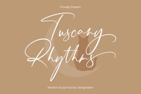 Tuscany Rhythms: A Handwritten Font for Warm Branding