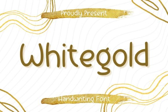 Using a Handwritten Font Like White Gold in Your Handmade Shop