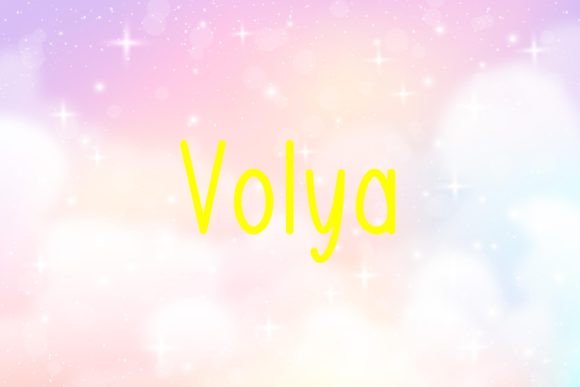 Volya: A Playful Handwritten Font for Modern Web Design Projects