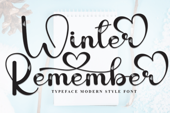 Winter Remember Font Review: A Playful Script for Web Design